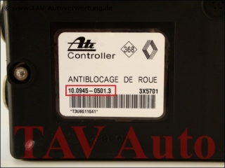ABS Hydraulik-Aggregat Renault 7700832771/E Ate 10.0203-0014.4 10.0945-0501.3 10.0457-0811.3