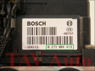 ABS Hydraulic unit SRB-101570 Bosch 0-265-215-469 0-273-004-419 Rover MGF MG TF