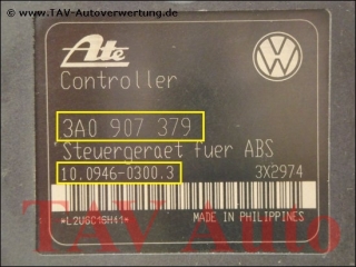 ABS Hydraulic unit VW 3A0-907-379 Ate 10094603003 10020400174