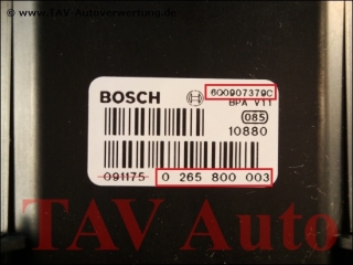 ABS Hydraulikblock VW 6Q0614117 6Q0907379C Bosch 0265222006 0265800003