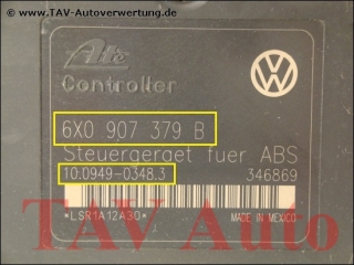 ABS Hydraulic unit VW 6X0-614-117 6X0-907-379-B Ate 10020401904 10094903483