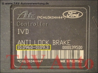 ABS/IVD Hydraulic unit Mazda 3 Ford 3M512C405AE Ate 10020600484 10096001093