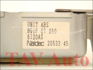 ABS Control unit BG1P-67-650 Naldec 20533 45 48 Mazda 323 BA BG1P67650A