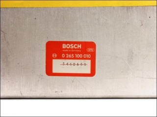 ABS Control unit Bosch 0265100010 34-52-1-152-025 BMW 5 E28