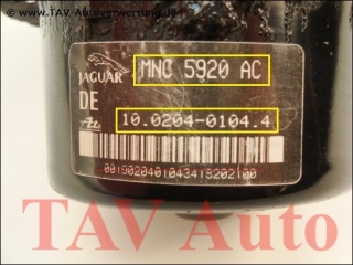 ABS/TCS Hydraulic unit Jaguar MNC-5920-AC LNC-2210-AD Ate 10.0204-0104.4 10.0946-1003.3