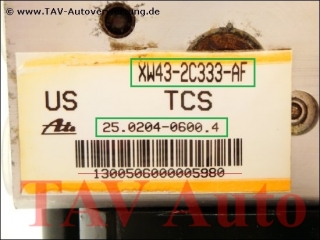 ABS/TCS Hydraulic unit Jaguar XW432C333AF XW432C219AD Ate 25020406004 25094601773