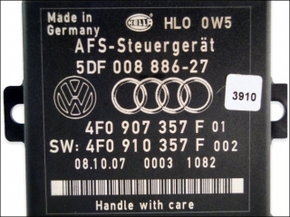 Headlight range control unit Audi Q7 4F0-907-357-F 4F0-910-357-F 5DF-008-886-27
