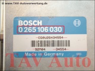 ASR Control unit Mercedes A 010-545-28-32 [01] Bosch 0-265-106-030