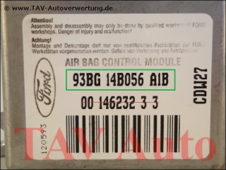 Airbag Steuergeraet 93BG-14B056-A1B CDW27 6970338 Ford Mondeo