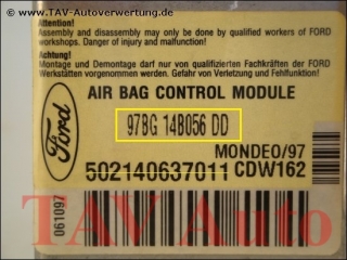 Airbag Steuergeraet 97BG-14B056-DD CDW162 1053199 Ford Mondeo 97