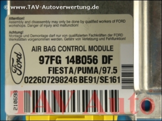 Air Bag control module 97FG14B056DF BE91 SE161 97FG14K152DF Ford Courier Fiesta Puma 97.5