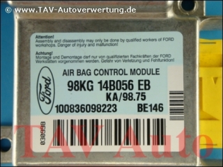 Airbag Steuergeraet 98KG-14B056-EB BE146 1084874 Ford KA 98.75