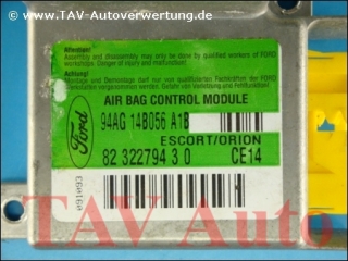 Airbag Steuergeraet Ford 94AG-14B056-A1B Escort CE14