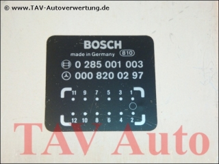 Air Bag voltage transformer Bosch 0-285-001-003 Mercedes-Benz A 000-820-02-97