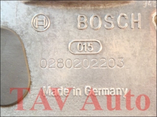 Air flow meter Bosch 0-280-202-203 BMW 13-62-7-547-979 13-62-7-558-785