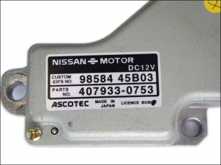 Airbag Steuergeraet Nissan Micra K11 98584-45B03 407933-0753 479820-8800