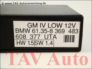 Basic Module 4 GM-IV-LOW BMW 61-35-8-369-483 608-377 UTA HW-1.5 SW-1.4