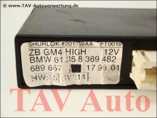 Grundmodul-4 ZB GM4 (high) BMW 61.35-8369482 689667 HW:15 SW:14 FT0018