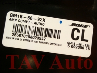 Bose Audio Amplifier GM1B6692X CL Mazda 6 GG/GY
