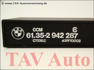 CCM Check-Control-Module BMW 61-35-2-942-287 C7338-C 437FT0003
