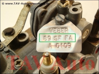 Carburetor Weber 28/32 TLDM 23-21 89SFFA 89SF9510FA 6173631 Ford Escort Fiesta 1.4L