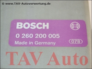 Engine control unit Bosch 0-260-200-005 BMW Ecotronic ECO 1 Carburetor