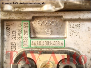 Central injection unit Bosch 0-438-201-516 441-0-4301-408-6 Skoda Favorit 135