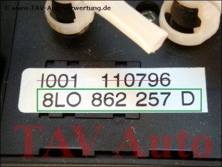 ZV Pumpe Zentralverriegelung 8L0862257D (8L0862257G) Audi A3 A4 A6