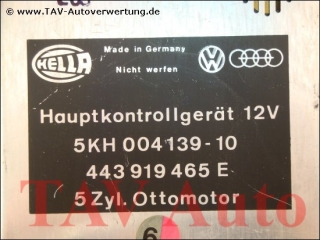 Check Control Module 443-919-465-E Hella 5KH-004-139-10 Audi 100 200