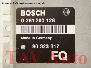 Motor-Steuergeraet Opel GM 90323317 FQ Bosch 0261200128 26RT2979