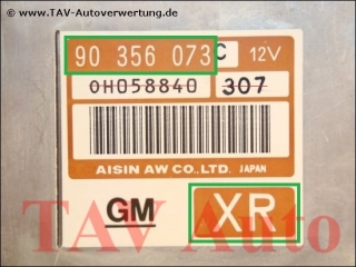 Steuergeraet Automatikgetriebe GM 90356073 XR 1237388 Opel Astra-F Vectra-A C18NZ