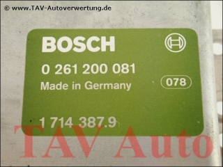 DME+NOx Steuergeraet Bosch 0261200081 BMW 1714387.9