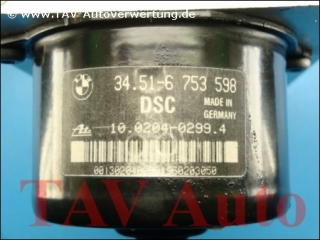 DSC/DSC3-ES Hydroaggregat BMW 34.51-6753598 6753603 Ate 10.0204-0299.4 10.0947-0806.3