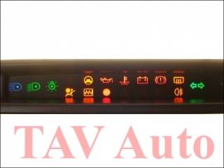 Dashboard Warning Lights 7700-845-247 2208800 Renault Twingo Display with immobilizer