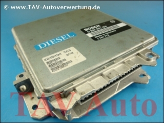 Motor-Steuergeraet Bosch 0281001176 BMW 2244772 2245494 5A3 28RTD034