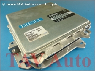 Engine control unit Bosch 0-281-001-163 BMW 2-244-734 2-244-675 5M1 28RT0000