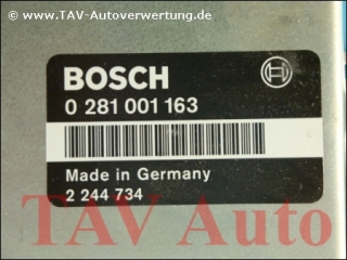 Engine control unit Bosch 0-281-001-163 BMW 2-244-734 2-244-675 5M1 28RT0000