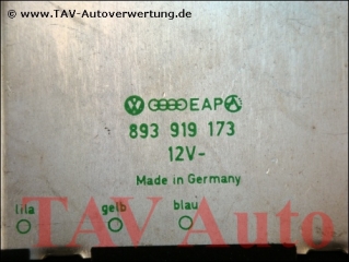 Steuergeraet Differentialsperre Audi 893919173 12V
