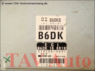EGI Motor-Steuergeraet Mazda B6DK18881B B6DK Denso 079700-4641 MX-3 (EC)