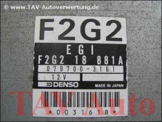 EGI Motor-Steuergeraet Mazda F2G218881A F2G2 Denso 079700-3161 626 (GD/GV)