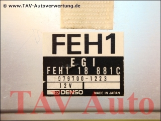 EGI Motor-Steuergeraet Mazda FEH118881C FEH1 Denso 079700-1223 626 (GC)