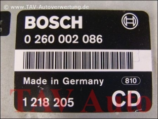 EGS Control unit Bosch 0-260-002-086 BMW 1-218-205 CD