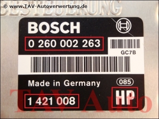 EGS Control unit Bosch 0-260-002-263 BMW 1-421-008 GC-7B HP