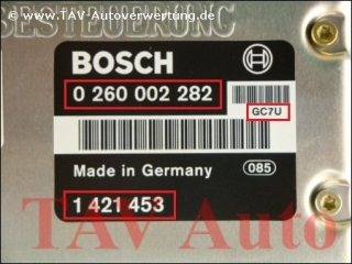 EGS Control unit Bosch 0-260-002-282 BMW 1-421-453 1-421-458 GC7U