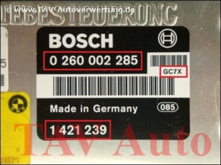 Getriebesteuerung Bosch 0260002285 BMW 1421239 1421925 GC7X