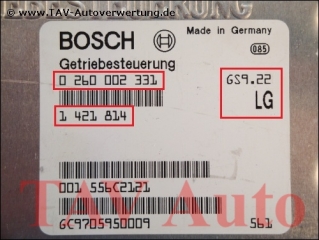 Getriebesteuerung Bosch 0260002331 BMW 1421814 GS9.22 LG