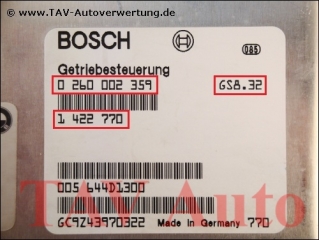 Getriebesteuerung Bosch 0260002359 BMW 1422770 1422788 GS8.32