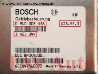 EGS Control unit Bosch 0-260-002-458 BMW 1-423-044 1-423-155 GS8.55.0