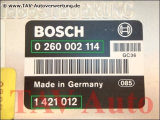 EGS control unit Bosch 0-260-002-114 BMW 1-421-012 1-421-682 GC36