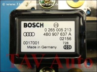 ZSB Duosensor ESP Audi WV 4B0907637A Bosch 0265005213